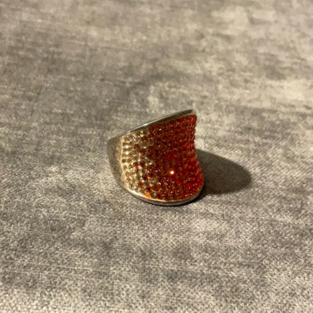 Sterling Silver Ombre Cocktail Ring - Picture 2 of 6